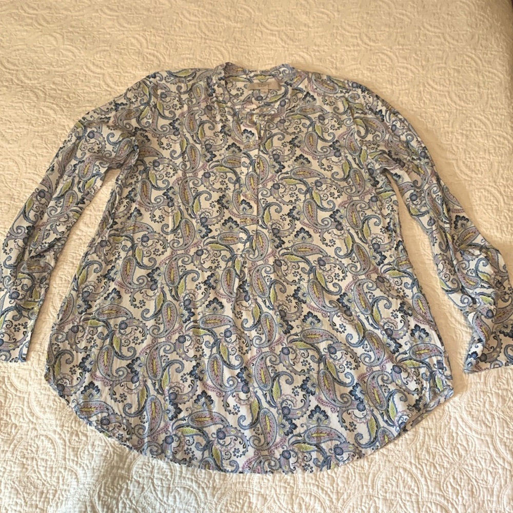 LOFT Paisley Blouse
